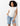 T-shirt with ruffled sleeves