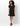 Robe col V avec ceinture