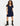 Fitted Eyelet-sleeve Dress