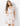 Robe courte à taille cintrée
