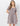 Robe courte à taille cintrée