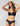 Haut de bikini croisé push-up