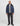 Manteau matelassé à blocs de couleurs pour homme