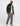 Manteau matelassé à blocs de couleurs pour homme