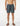 Printed Elastic Waist Boardshort