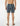 Printed Elastic Waist Boardshort