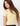 Ribbed Cropped T-shirt with Shoulder Detail