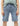 Short en denim tricoté