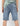 Short en denim tricoté