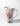 Tasse en porcelaine courtepointe floral