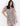Robe de nuit imprimée à col en V pour femme