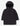 Manteau uni à capuchon pour petite fille