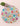 Round Floral Pattern Placemat