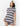 Robe t-shirt rayée pour femme