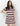 Robe t-shirt rayée pour femme