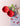 Assiette en forme de cerises