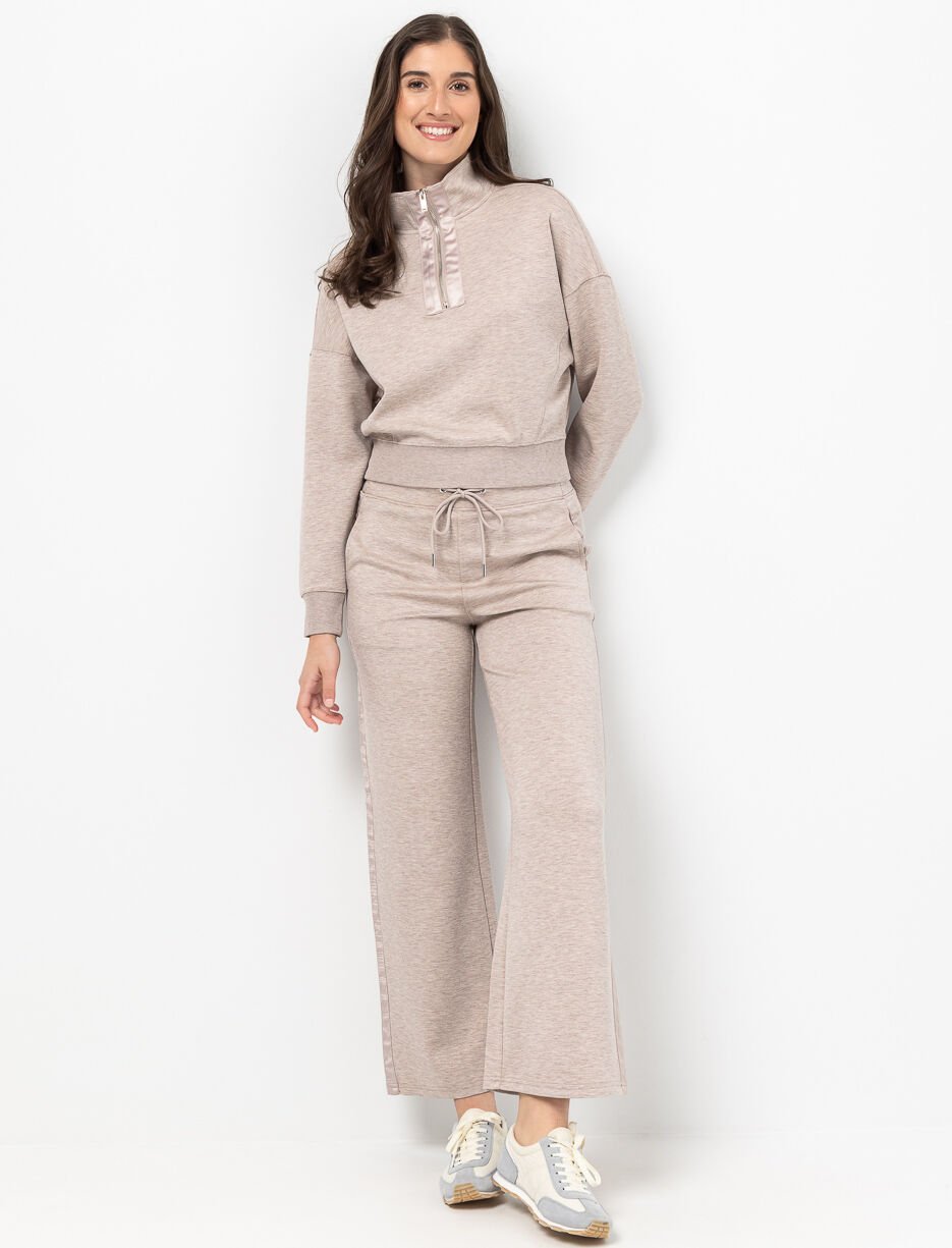 Pantalon à jambe large avec cordon de serrage Pantalon à jambe large avec cordon de serrage