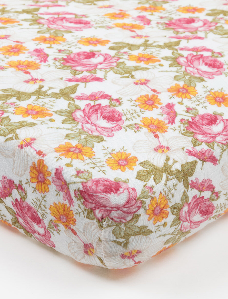 Drap-housse en mousseline