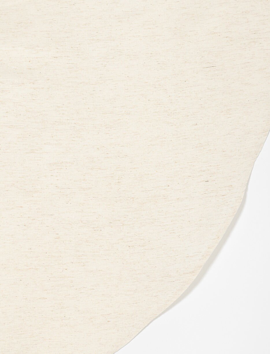 Nappe ronde effet lin Nappe ronde effet lin