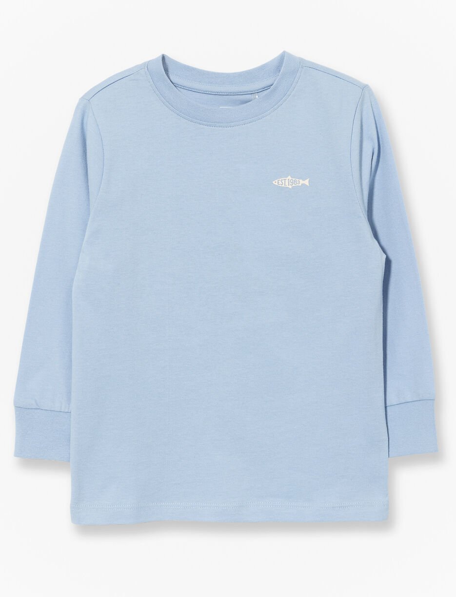 Organic Cotton Back Print T-shirt - Little Boy