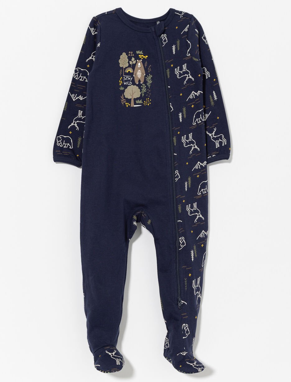 Organic Cotton Footed Onesie PJ