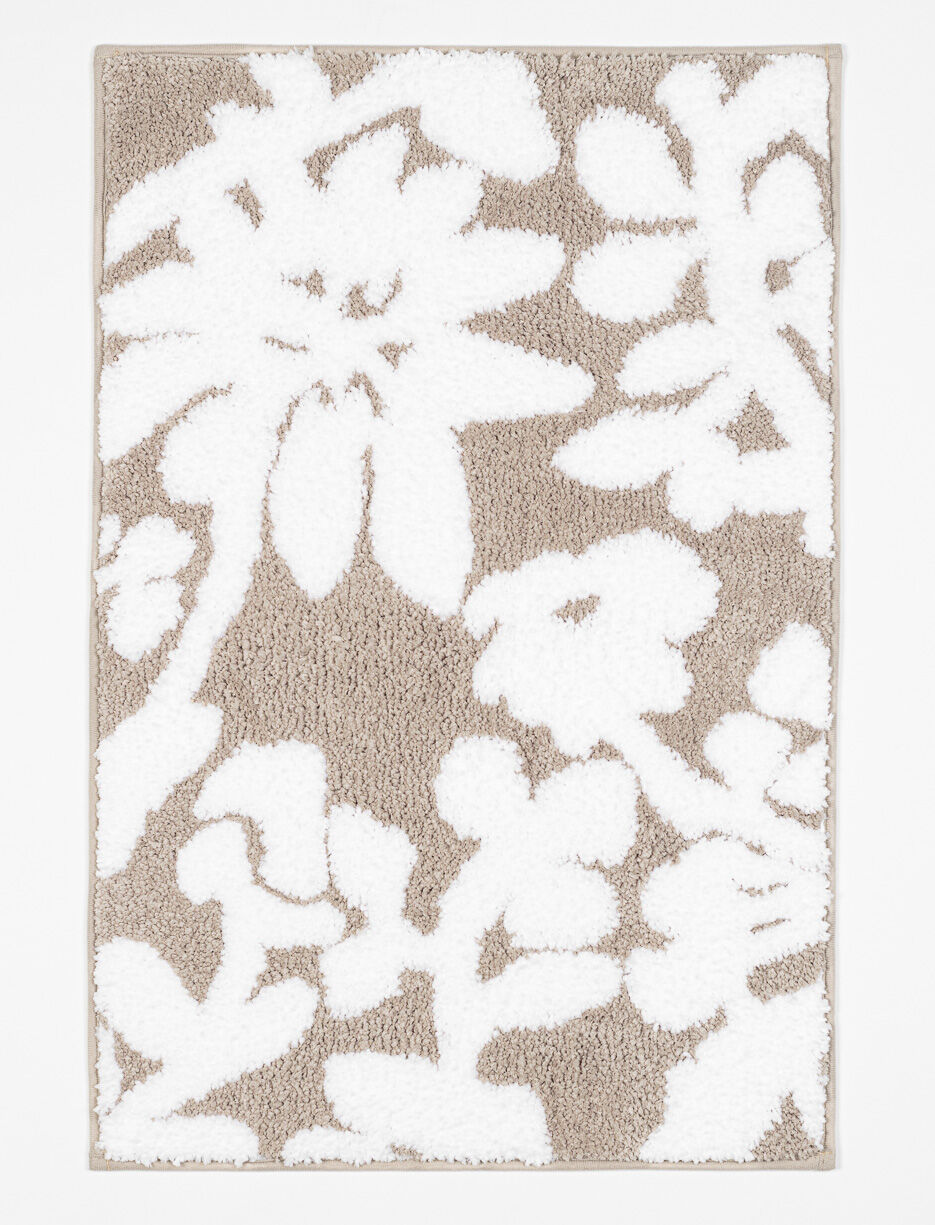 Tapis de bain &agrave; motifs