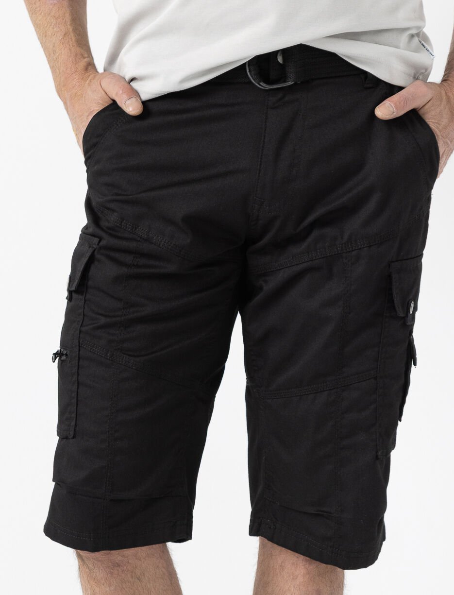 Capri &agrave; poches cargo et ceinture