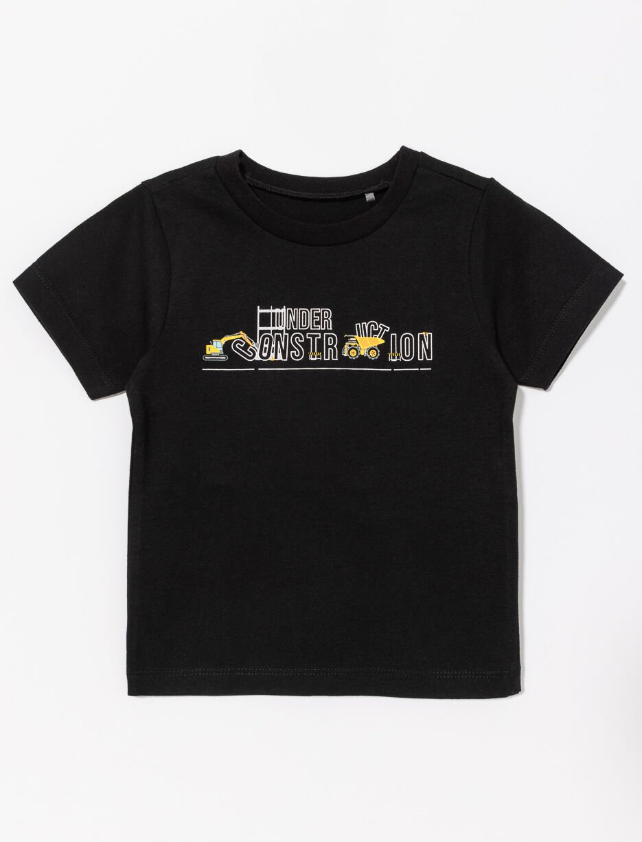 Printed Crew-neck T-shirt - Baby Boy