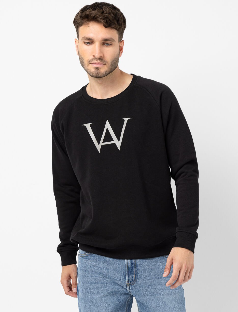 Chandail à logo à col rond