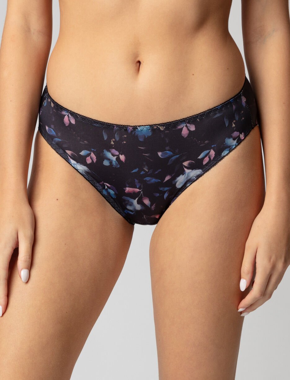 Culotte bikini à motifs