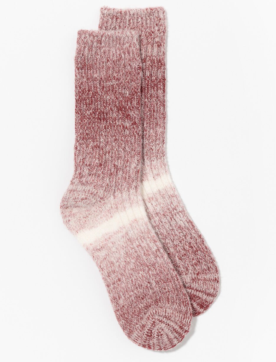 Ombré Ribbed Socks