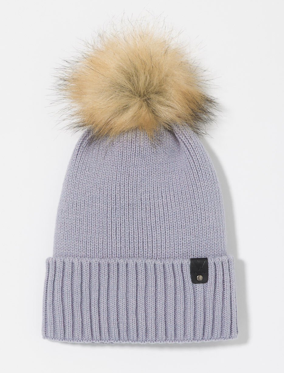 Knit Pompom Beanie