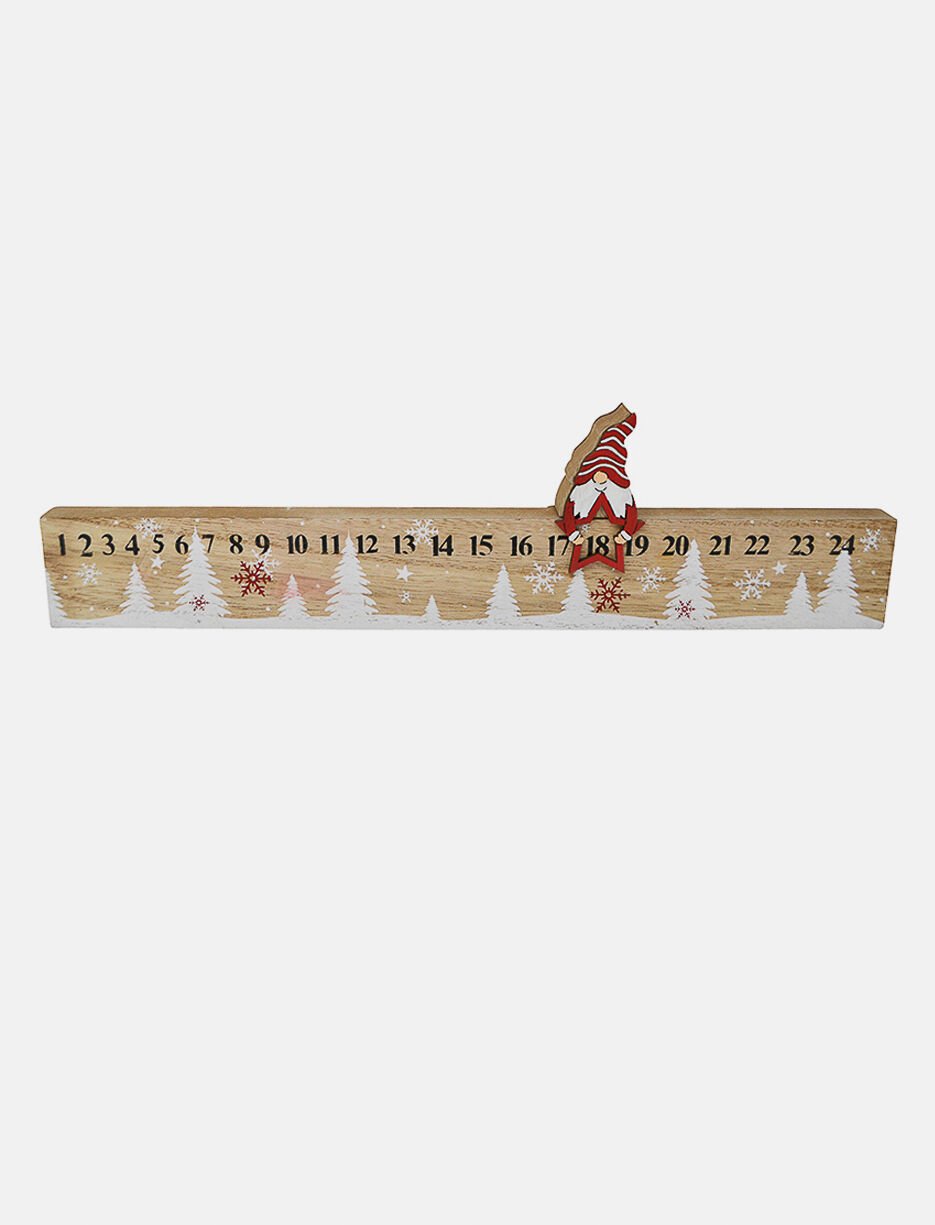Calendrier de l'Avent en bois Calendrier de l'Avent en bois