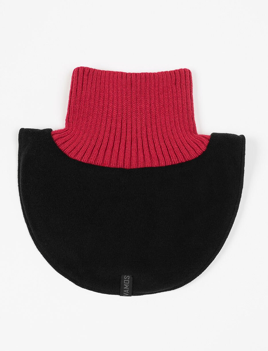 Cache-cou polaire et tricot - enfant