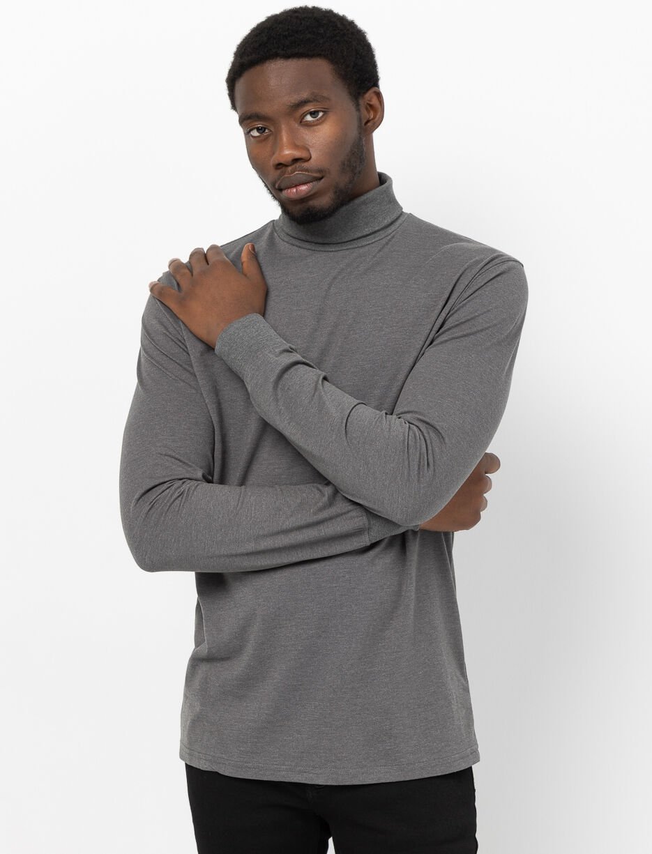 T-shirt à col roulé