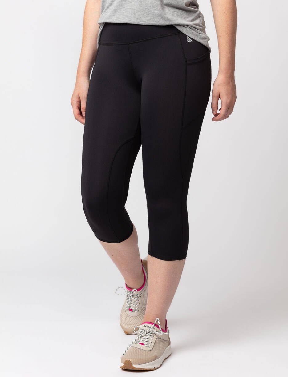 Legging capri de sport uni Legging capri de sport uni