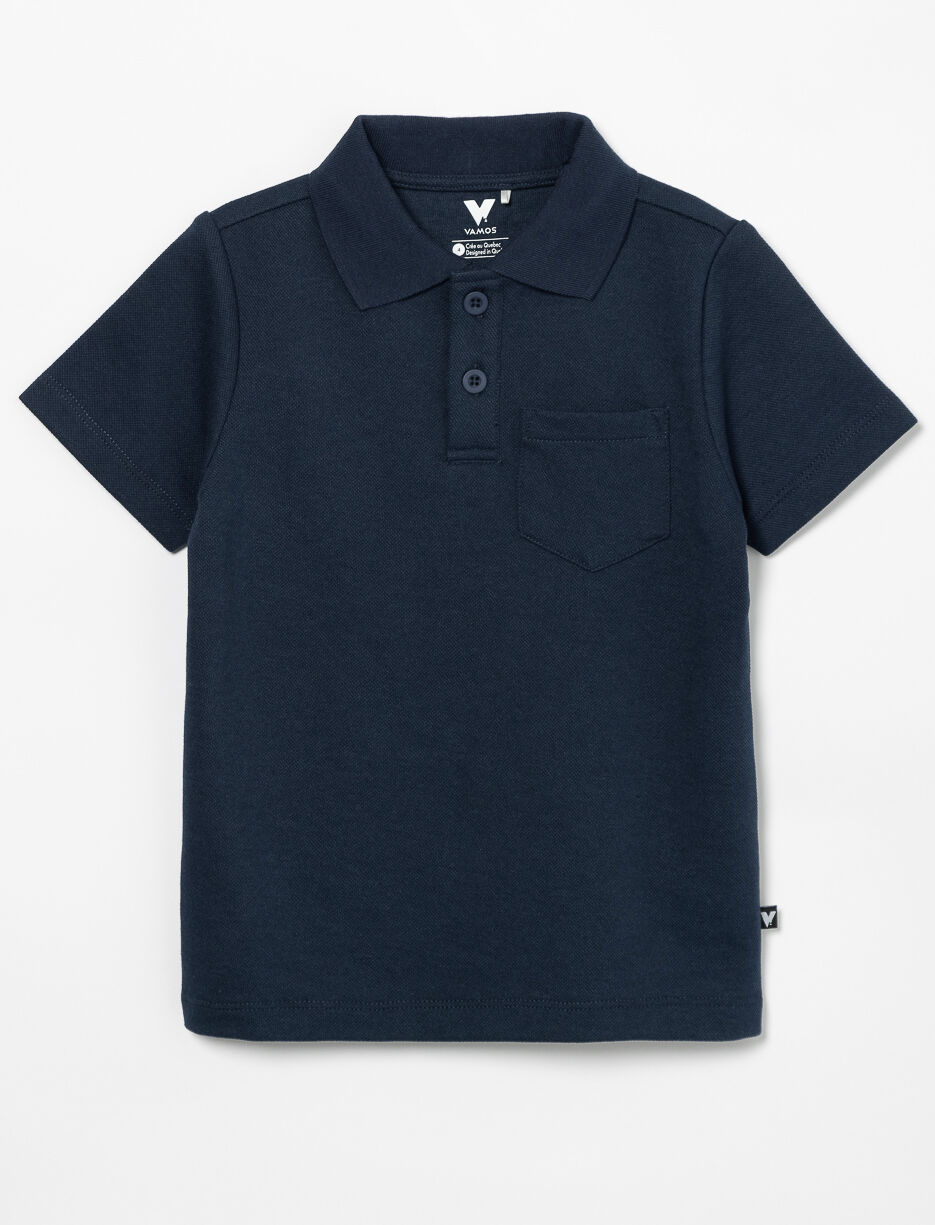 Essential Polo with Pocket - Little Boy