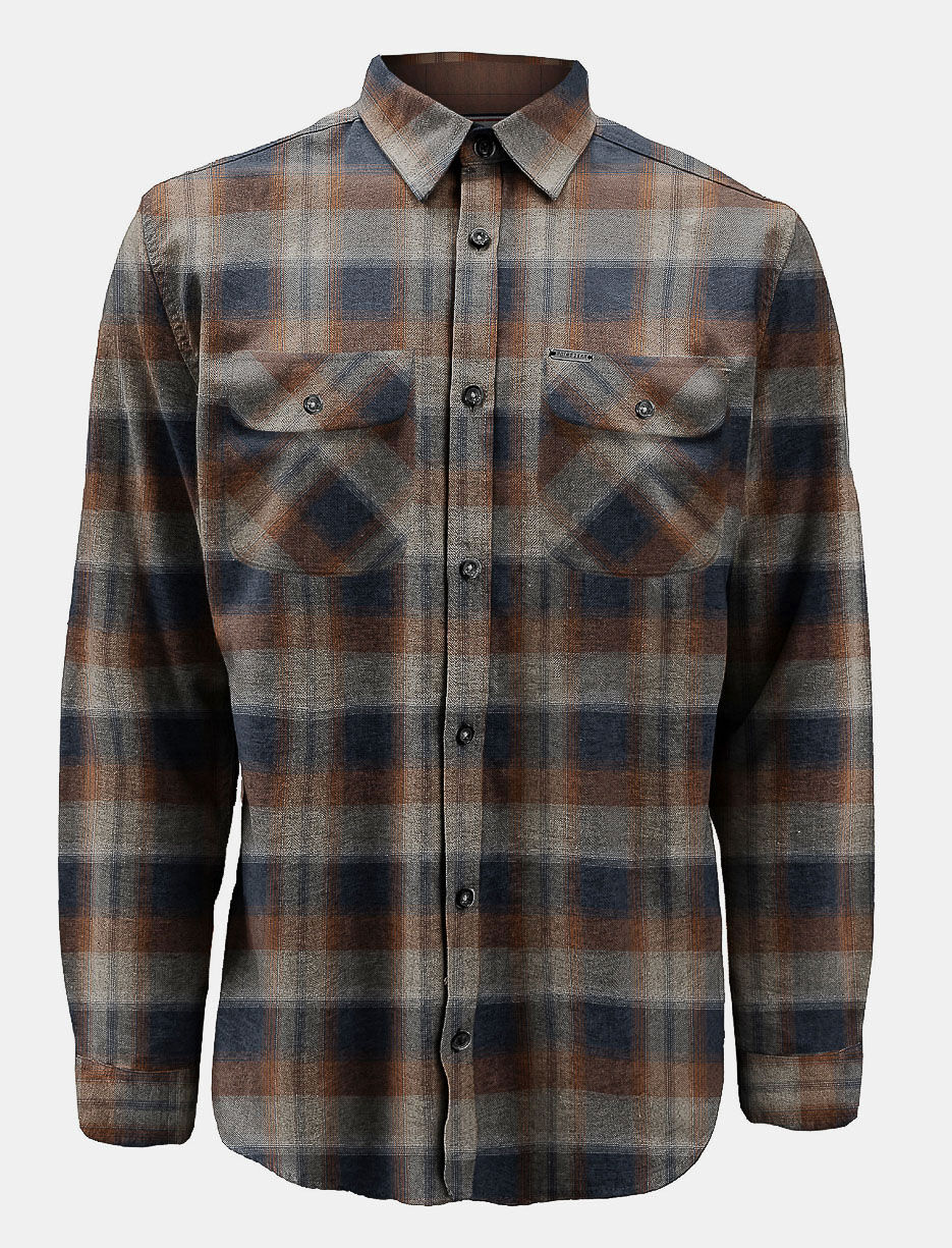 Chemise en flanelle à carreaux