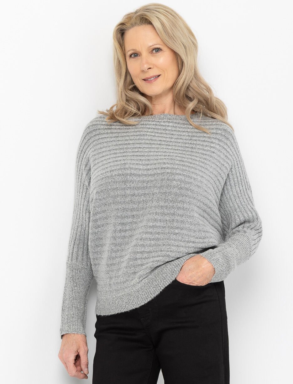 Chandail en tricot texturé