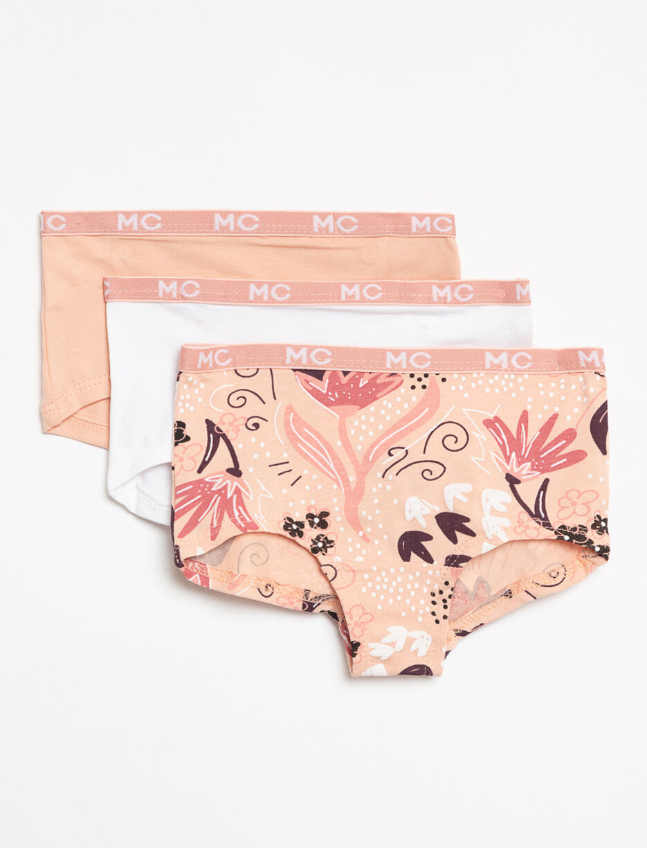 Culottes garçonnes - paquet de 3