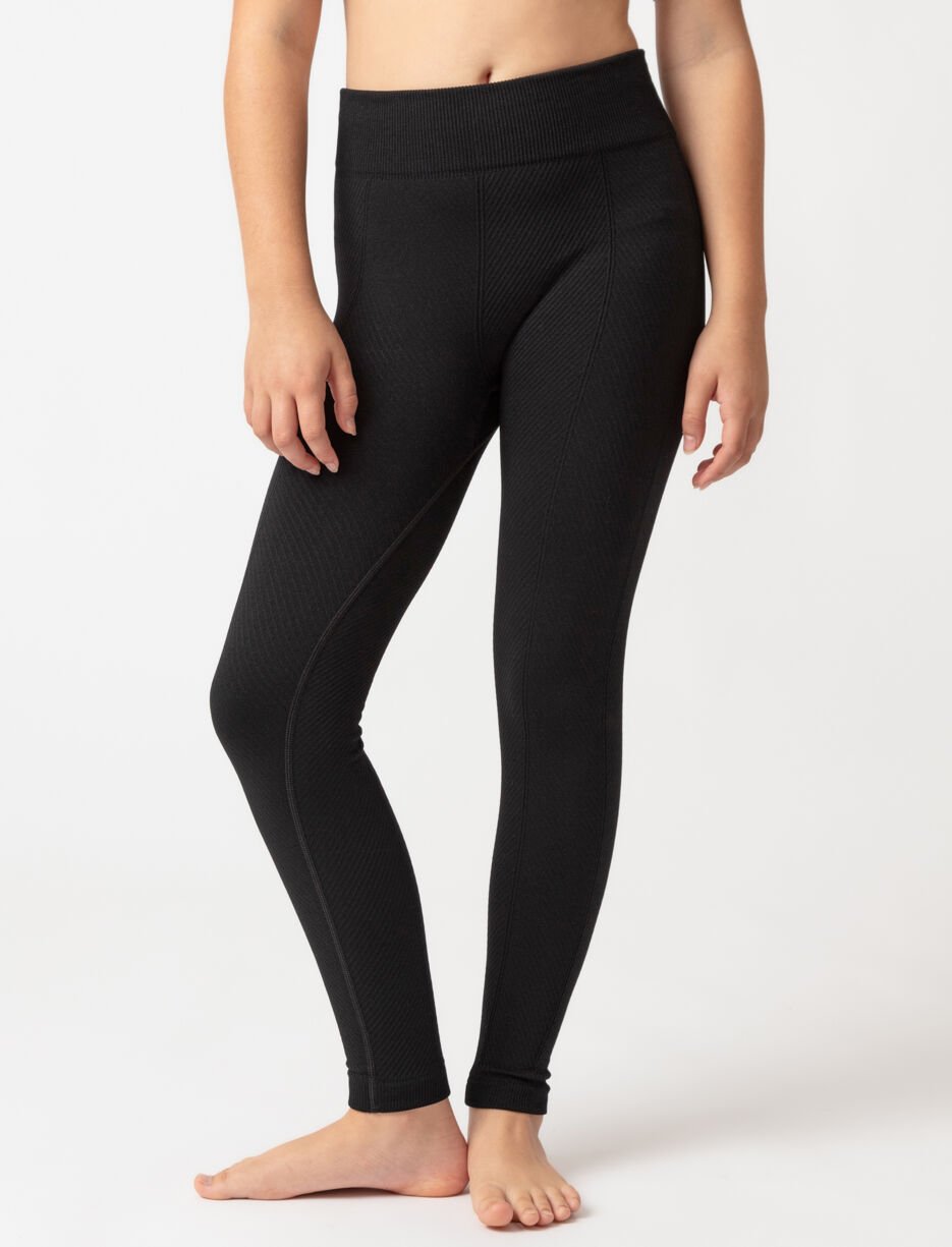 Legging long texturé