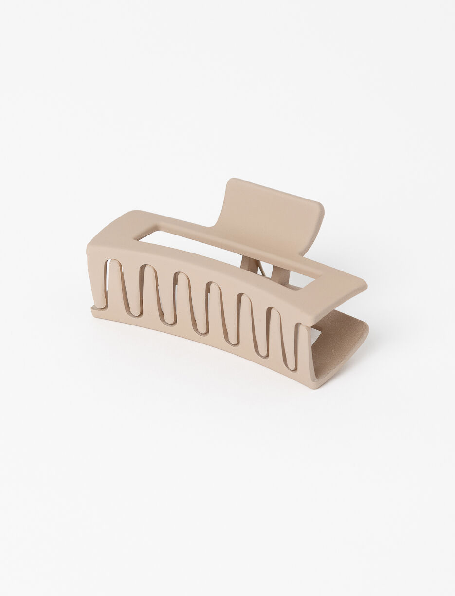 Pince à cheveux rectangulaire