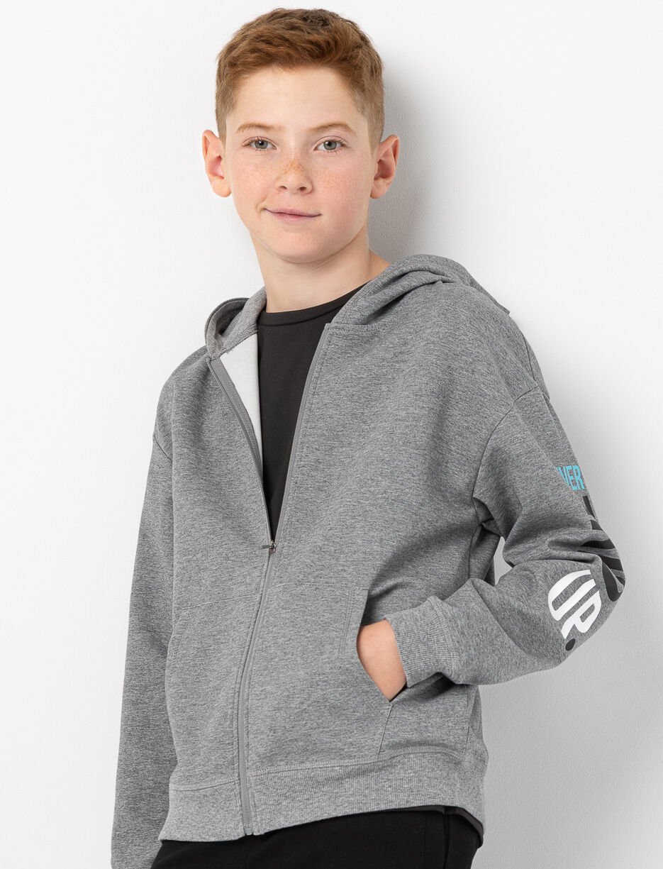 Hooded Sweatshirt with Kangaroo Pockets