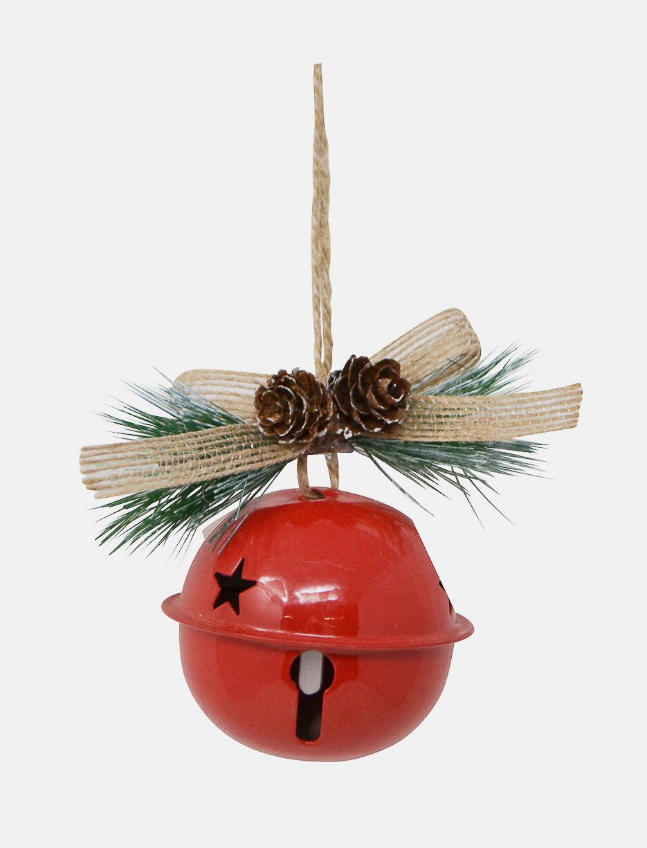 Ornement grelot rouge Ornement grelot rouge