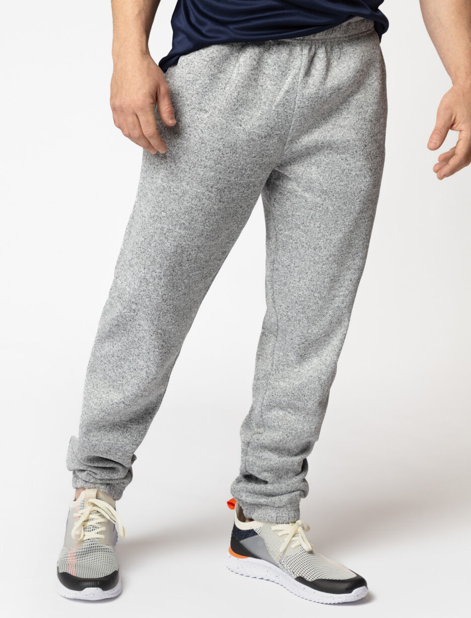 Pantalon jogger en coton ouaté