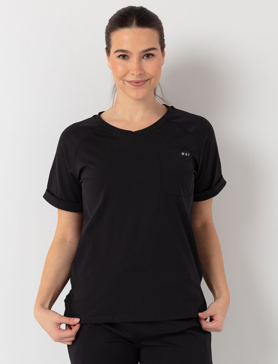 Haut d'infirmière uni