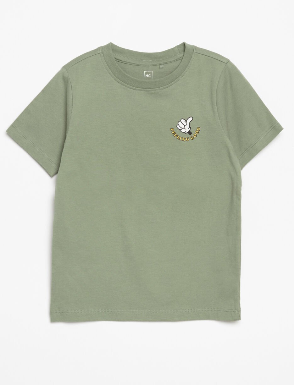 T-shirt imprimé à manches courtes