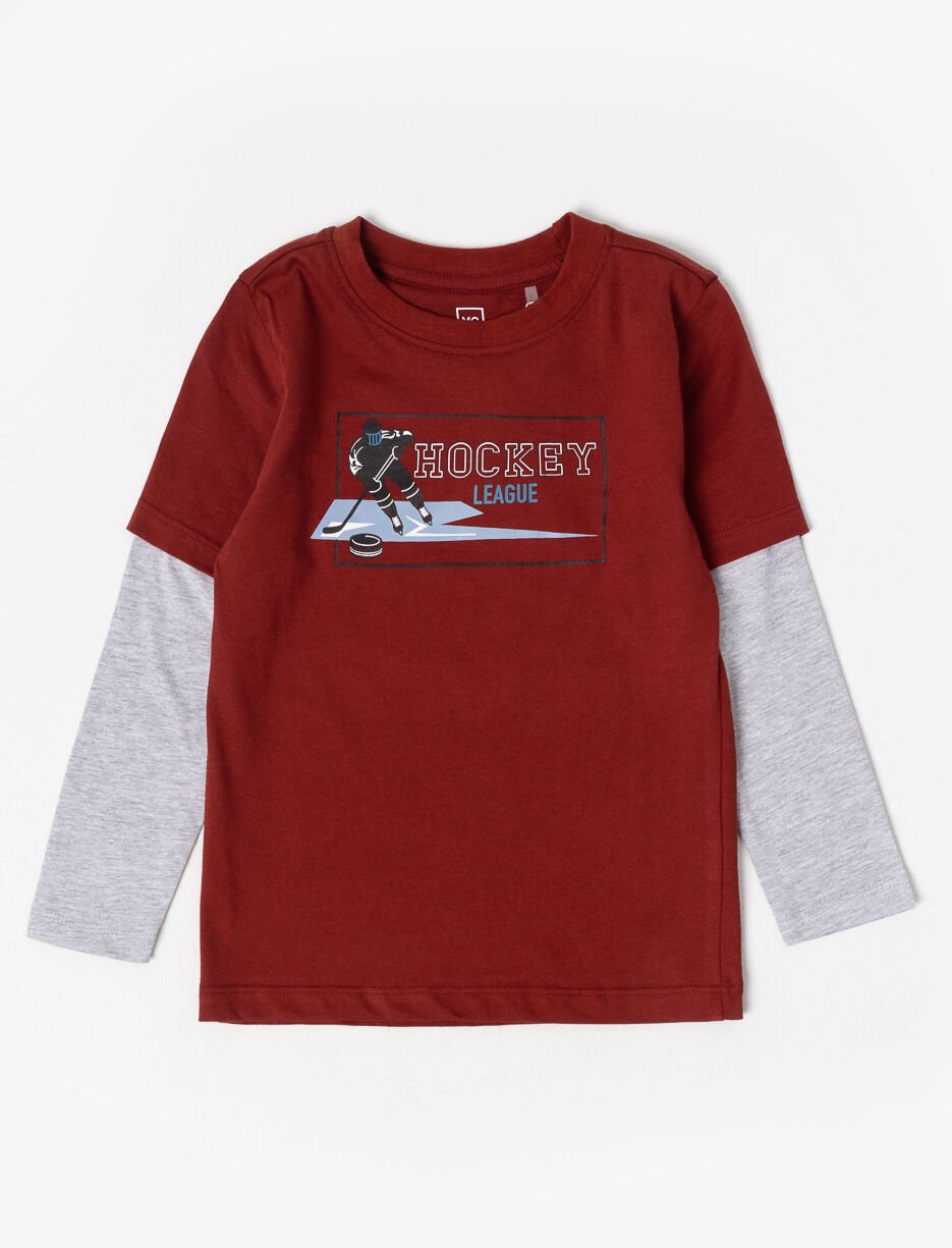 T-shirt imprimé en coton bio - petit garçon