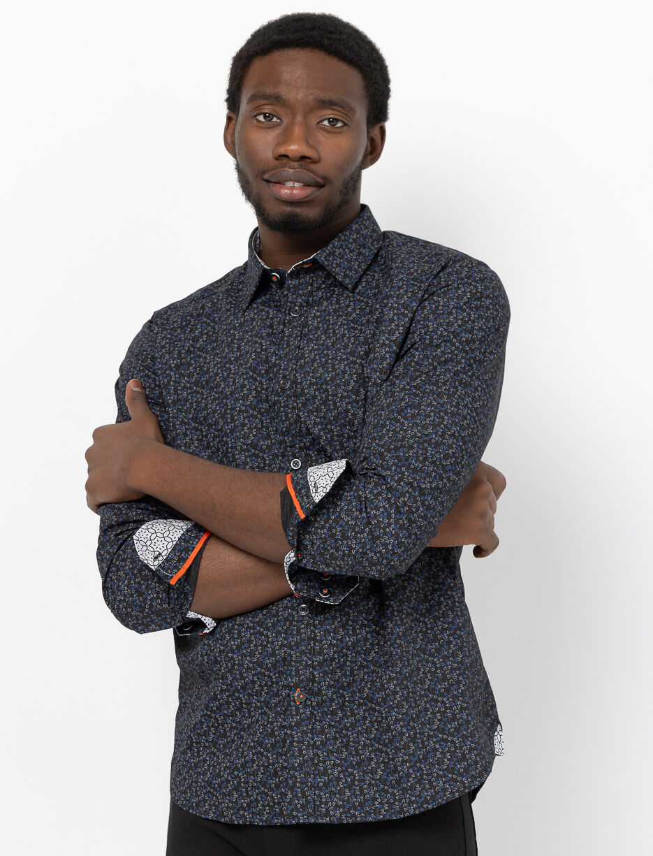 Chemise habillée à motif