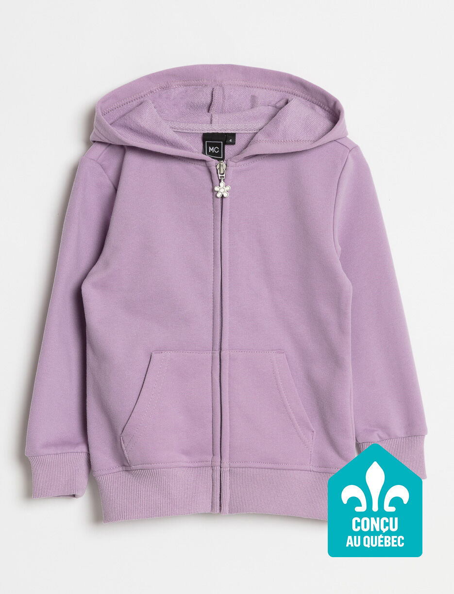 Cardigan zippé à poche